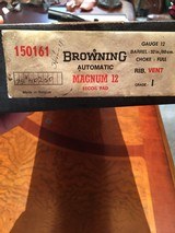 Browning A5 12 ga Magnum Next In The Box - 3 of 8