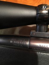 Weatherby Mark V 7mm Weatherby Magnum with Redfield 6X18X40 Scope - 3 of 9