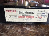 Browning Sweet 16 Like New In Box Possibly Unfired 1966 - 2 of 19