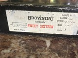 Belgium Browning Sweet 16 in the Box - 2 of 16