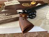 Colt Python Looks Unfired In Original Box With Paperwork 8” - 3 of 13