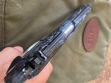 Very Rare Factory Engraved Llama Semi Automatic Pistol - 5 of 10