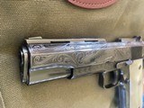 Very Rare Factory Engraved Llama Semi Automatic Pistol - 7 of 10