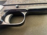 Very Rare Factory Engraved Llama Semi Automatic Pistol - 2 of 10