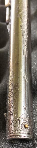 Nimschke Engraved Colt Model 1862 with Tiffany Grips - Deluxe Engraving - Very Fine and Rare! - 7 of 15