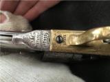 Nimschke Engraved Colt Model 1862 with Tiffany Grips - Deluxe Engraving - Very Fine and Rare! - 14 of 15