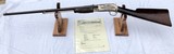 EARLY 3 TEXAS SHIPPED DIGIT FACTORY ENGRAVED COLT LIGHTNING SMALL FRAME RIFLE 1 OF A KIND - 1 of 15
