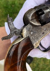 Factory Engraved High Condition Colt 1862 Police - 12 of 15
