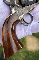Factory Engraved High Condition Colt 1862 Police - 6 of 15