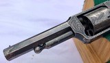Nimschke Engraved F. D. Bliss Silver Washed Cartidge Conversion Revolver - 4 of 15