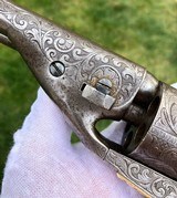 Original Documented Tiffany Grip Colt Model 1861 Navy Conversion - 3 of 15