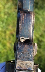 Factory Engraved Colt Pocket Navy Conversion w/ Rare Blue & Color Case Hardened Finish - 11 of 15