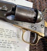 IDENTIFIED CIVIL WAR COLT MODEL 1861 MARTIAL NAVY - 4 of 14