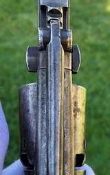 Panel Scene Brevette Colt Revolver w/ Unusual Lever Latch System - 5 of 15