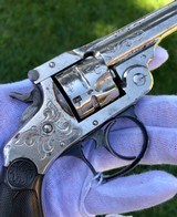 Cased & Engraved Smith & Wesson Double Action Revolver - 8 of 15