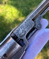 Factory Engraved Colt 1849 Listed on Gustave Young Records by SN# - 14 of 15