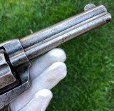 Antique Colt Single Action Army Revolver MFG 1881 SAA - 13 of 15