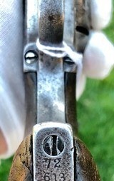 Antique Colt Single Action Army Revolver MFG 1881 SAA - 15 of 15