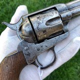 Antique Colt Single Action Army Revolver MFG 1881 SAA - 11 of 15