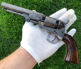 Very Early Factory Engraved Colt 1849 Pocket with Unusual Engraving Style - 1 of 15