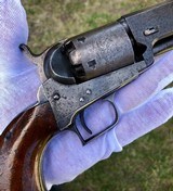 Exceptional Inscribed Colt 2nd Model 1851 Navy Squareback w/ Short Barrel - 10 of 15