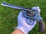 Exceptional Smith & Wesson .44 Double Action First Model Target Revolver Inscribed! - 1 of 15