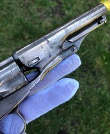 Scarce Colt Model 1862 Police w/ Full Silver Wash / Plated Finish - 11 of 15