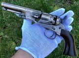 Scarce Colt Model 1862 Police w/ Full Silver Wash / Plated Finish - 1 of 15
