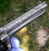 Extremely Early 3 Digit Nimschke Shop Engraved Colt Single Action Army SAA - 13 of 15