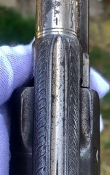 Extremely Early 3 Digit Nimschke Shop Engraved Colt Single Action Army SAA - 6 of 15