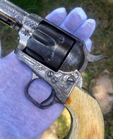 Extremely Early 3 Digit Nimschke Shop Engraved Colt Single Action Army SAA - 2 of 15