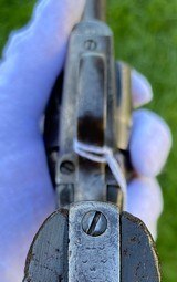 Scarce Colt Single Action Army Artillery Model SAA w/ Extremely Rare Wheeler Inspected Frame - 15 of 15
