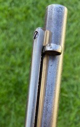 Scarce Colt Single Action Army Artillery Model SAA w/ Extremely Rare Wheeler Inspected Frame - 13 of 15