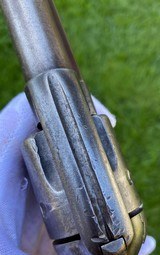 Scarce Colt Single Action Army Artillery Model SAA w/ Extremely Rare Wheeler Inspected Frame - 6 of 15