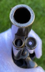 Scarce Colt Single Action Army Artillery Model SAA w/ Extremely Rare Wheeler Inspected Frame - 11 of 15