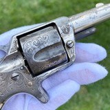 Factory Engraved Colt New Line .41 Revolver W/ Factory Letter - 10 of 14