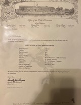 Documented Utah Shipped Colt Single Action Army SAA 1st Generation Revolver - 15 of 15