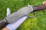 Scarce Winchester Model 1876 Deluxe 50 Express Short Rifle - 8 of 15