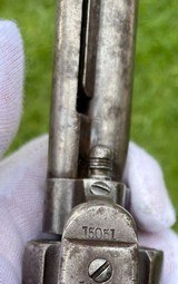Extremely Early Colt Single Action Army Civilian SAA MFG 1875 - 14 of 15