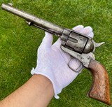 Extremely Early Colt Single Action Army Civilian SAA MFG 1875 - 1 of 15