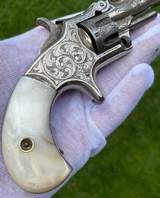 New York Engraved Smith & Wesson Model 1 1/2 Revolver - 9 of 14