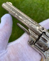 New York Engraved Smith & Wesson Model 1 1/2 Revolver - 4 of 14