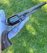 Civil War Remington New Model Army Revolver w/ Rare New Jersey Contract - 7 of 15