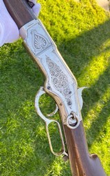 Fine New York Retailer Engraved Winchester Model 1866 Carbine - 10 of 20