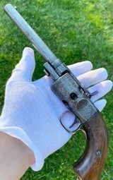 Scarce Civil War Wesson & Leavitt Revolver by Mass Arms Co - 6 of 15