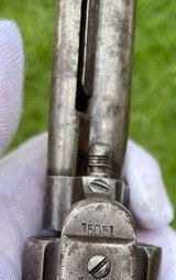 Extremely Early Colt Single Action Army Civilian SAA MFG 1875 - 15 of 16