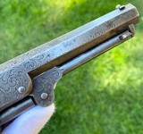 Factory Engraved Civil War Colt 1849 Pocket Revolver - 18 of 20