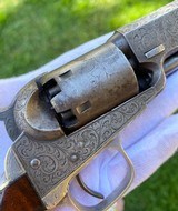Factory Engraved Civil War Colt 1849 Pocket Revolver - 19 of 20