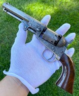 Factory Engraved Civil War Colt 1849 Pocket Revolver - 1 of 20