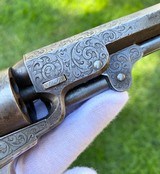Factory Engraved Civil War Colt 1849 Pocket Revolver - 17 of 20